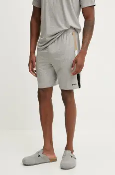 BOSS pantaloni scurti de lounge barbati, culoarea gri, 50540624 imagine
