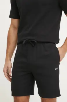 BOSS pantaloni scurti de lounge culoarea negru, 50535884 imagine