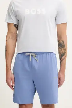 BOSS pantaloni scurti de lounge culoarea turcoaz, 50515314 imagine