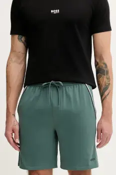 BOSS pantaloni scurti de lounge culoarea verde, 50545942 imagine