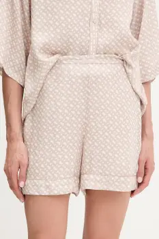 BOSS pantaloni scurti de pijama culoarea bej, 50545612 imagine