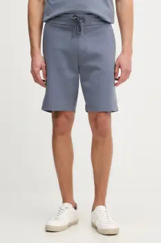 BOSS Pantaloni scurti de trening barbati cu bumbac imagine