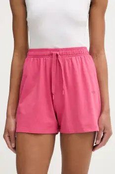 BOSS pantaloni scurti de trening de dama din bumbac cu elastan CI_Shorts CW imagine