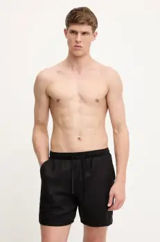 BOSS pantaloni scurti din bumbac culoarea negru, 50540134 imagine