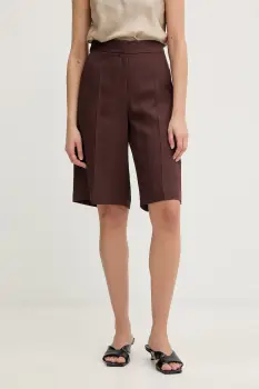 BOSS pantaloni scurti pentru femei, cu in Tianala imagine