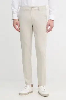 BOSS pantaloni slim fit barbati cu bumbac H-Kaiton1 imagine