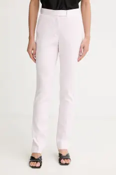 BOSS pantaloni slim fit pentru femei, cu vascoza Tapria2 imagine