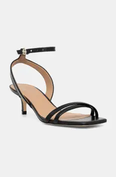 BOSS pantofi cu toc Charlize culoarea negru, 50542370 imagine