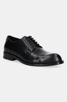 BOSS pantofi de piele Tayil-L culoarea negru, 50548293 imagine