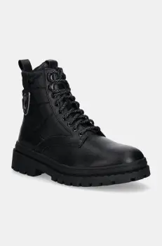 BOSS pantofi Nebular barbati, culoarea negru, 50529188 imagine