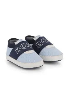 BOSS pantofi pentru bebelusi culoarea bleumarin, J52589 imagine