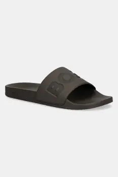 BOSS papuci 50536835 culoarea verde, Aryeh imagine