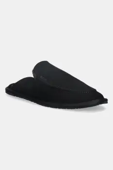 BOSS papuci de casa Home culoarea negru, 50552598 imagine