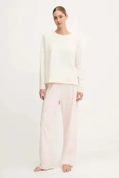 BOSS pijama culoarea bej, 50550217 imagine