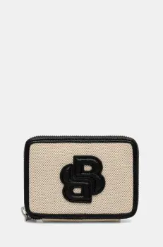 BOSS portofel culoarea bej, 50542069 imagine