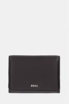 BOSS portofel de dama din piele NUMAH Flap Cardholde imagine