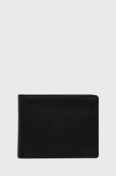 BOSS portofel de piele barbati, culoarea negru imagine