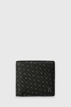 BOSS portofel de piele barbati, culoarea negru, 50523956 imagine