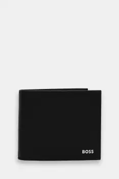 BOSS portofel de piele culoarea negru, 50548811 imagine