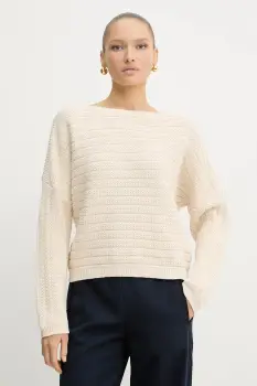 BOSS pulover culoarea bej, 50543049 imagine