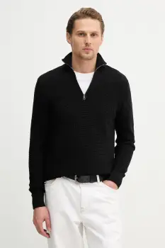 BOSS pulover de bumbac H-Ulicio imagine