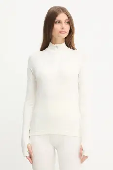 BOSS pulover din amestec de lana culoarea bej, light, cu turtleneck, 50544394 imagine