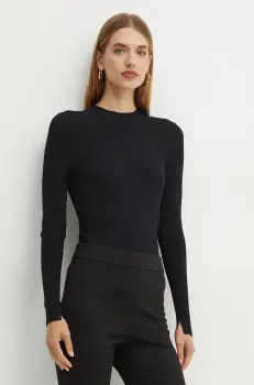 BOSS pulover femei, culoarea negru, light, 50489430 imagine