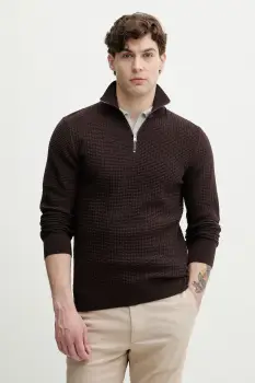 BOSS pulover pentru barbati din bumbac H-Ulicio imagine