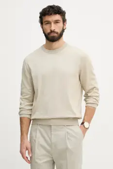 BOSS pulover pentru barbati din bumbac Upacas-L imagine