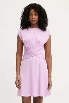 BOSS rochie cu vascoza Devari imagine