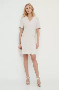 BOSS rochie mini, evazati imagine