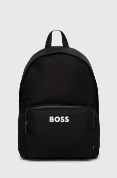 BOSS rucsac barbati, culoarea negru, mare, cu imprimeu imagine