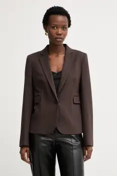 BOSS sacou cu un singur rand de nasturi de dama cu vascoza Jia14 imagine