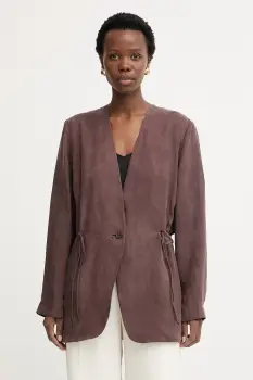 BOSS sacou cu un singur rand de nasturi pentru femei, din lyocell JASIANATI imagine