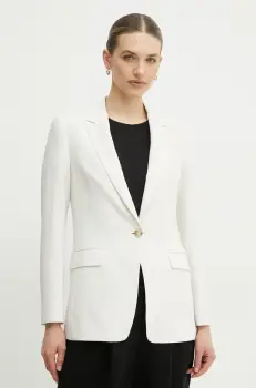 BOSS sacou culoarea alb, un singur rand de nasturi, neted imagine