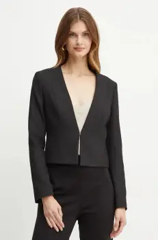 BOSS sacou culoarea negru, un singur rand de nasturi, neted, 50493541 imagine