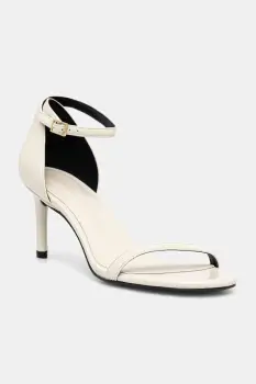 BOSS sandale cu toc inalt piele Gracey imagine