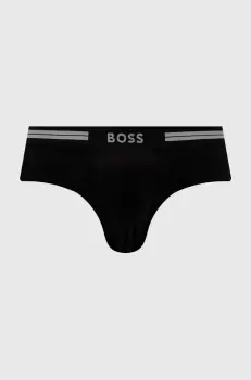 BOSS slip din bumbac culoarea negru imagine