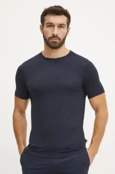 BOSS tricou 3-pack barbati, culoarea bleumarin, uni, 50534019 imagine