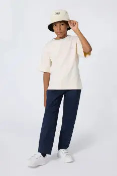 BOSS tricou copii culoarea alb, cu model, J52363 imagine