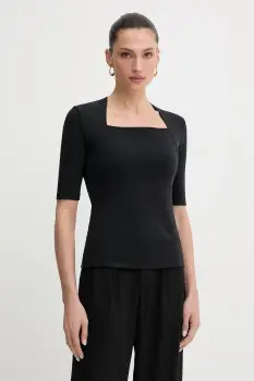 BOSS tricou culoarea negru, 50541894 imagine