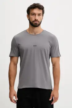 BOSS tricou culoarea verde, cu imprimeu, 50545930 imagine