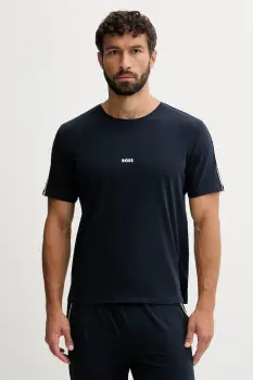 BOSS tricou culoarea verde, cu imprimeu, 50545930 imagine