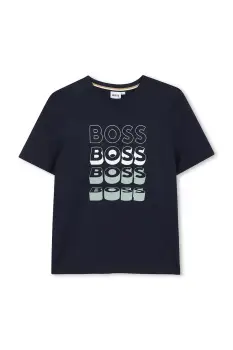 BOSS tricou de bumbac pentru copii imagine