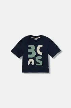 BOSS tricou de bumbac pentru copii imagine