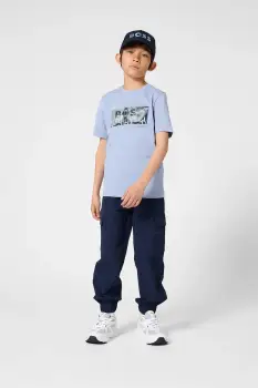 BOSS tricou de bumbac pentru copii imagine