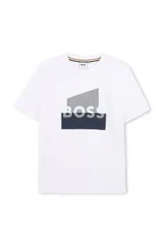 BOSS tricou de bumbac pentru copii imagine