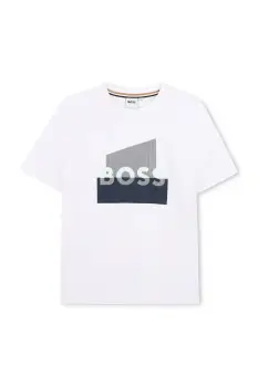BOSS tricou de bumbac pentru copii imagine