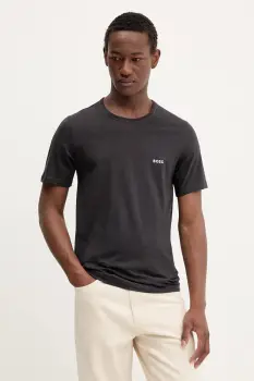 BOSS tricou din bumbac 3-pack barbati, uni, 50532468 imagine
