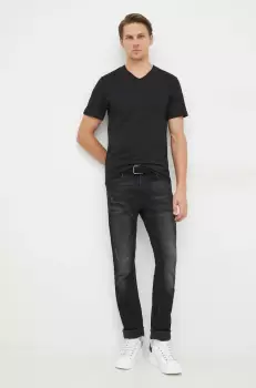 BOSS tricou din bumbac 3-pack melanj imagine